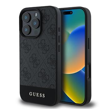 Originalni GUESS GUHCP16XG4GLG ovitek za iPhone 16 Pro Max - siv