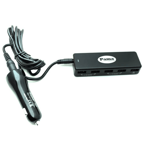 Pama avtopolnilec USB4SC s 5x USB 36W 7