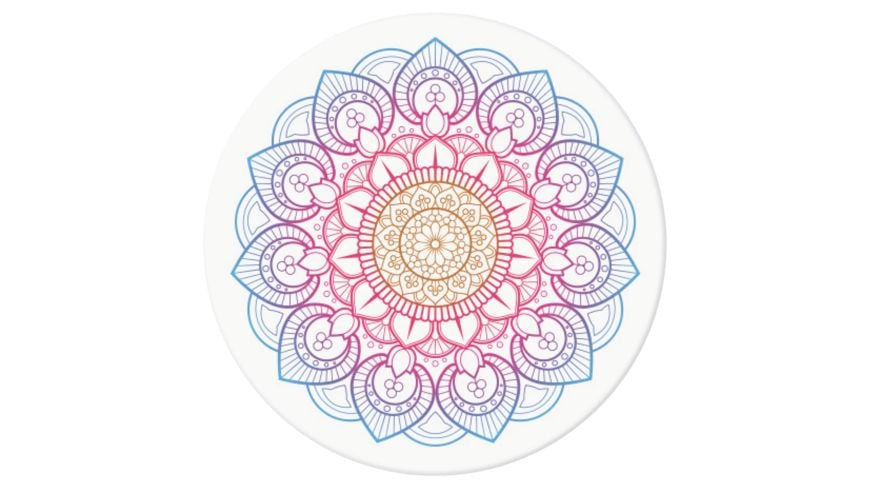 Popsockets držalo / stojalo Popgrip Basic - Rainbow Mandala