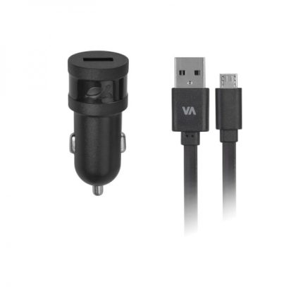 RivaCase AVTO POLNILEC VA4211 1A + podatkovno polnilni kabel MicroUSB