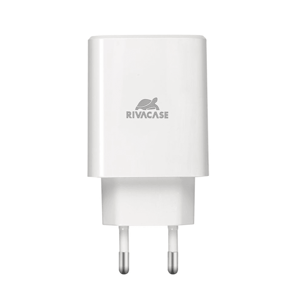 RIVACASE PS4193 W00 hišni adapter polnilec 220V Quick Charge 30W vhod Type C PD 3.0 - Original (EU Blister) bel