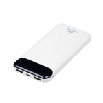 RIVACASE zunanja baterija powerbank 10.000 mAh VA2240 Quick Charge z LCD-jem bel