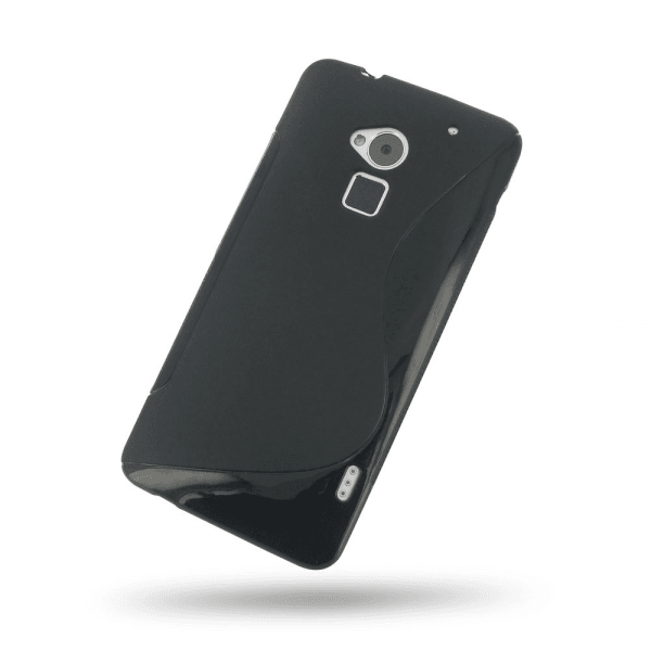 S silikonski ovitek HTC ONE Max T6 črn