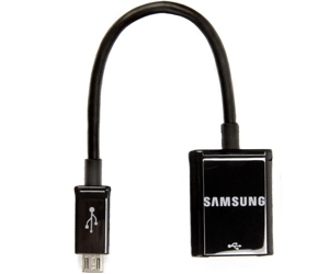 SAMSUNG adapter  Micro USB - USB ET-R205UBEGSTD ČRN Original