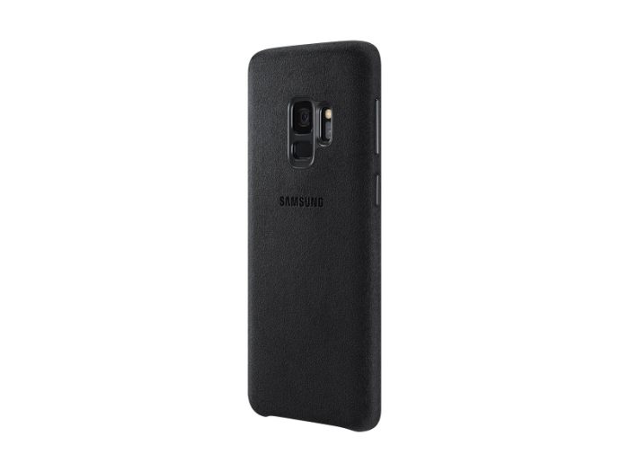 SAMSUNG original Alcantara ovitek EF-XG960ABE za SAMSUNG Galaxy S9 G960 črn