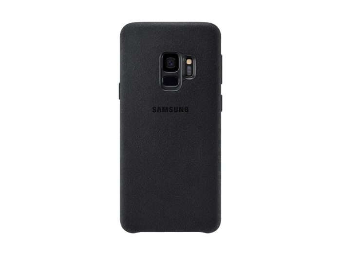 SAMSUNG original Alcantara ovitek EF-XG960ABE za SAMSUNG Galaxy S9 G960 črn