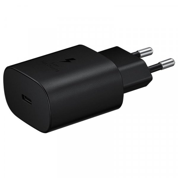 SAMSUNG hišni adapter 220V EP-TA800NBE Super Fast Charge 25W (EU Blister) -črn - poškodovana embalaža