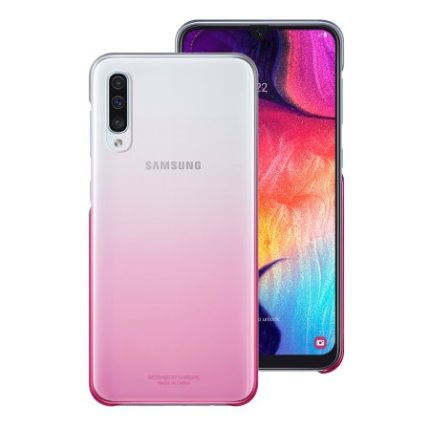 SAMSUNG original ovitek EF-AA505CPE za SAMSUNG Galaxy A50 A505 roza