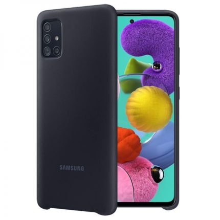 SAMSUNG original ovitek EF-PA525TBE za Samsung Galaxy A52 A525 / Samsung Galaxy A52s A528 črn