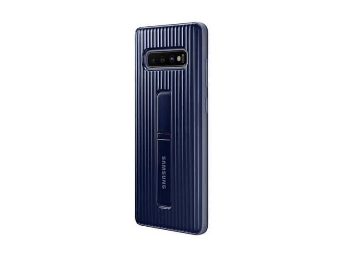 SAMSUNG original ovitek EF-RG975CBE za SAMSUNG Galaxy S10 Plus G975 Rugged - učinkovita zaščita - navy