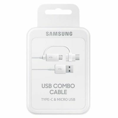 Samsung original podatkovni kabel EP-DG930DWE Combo Type C ali MicroUSB na (USB)