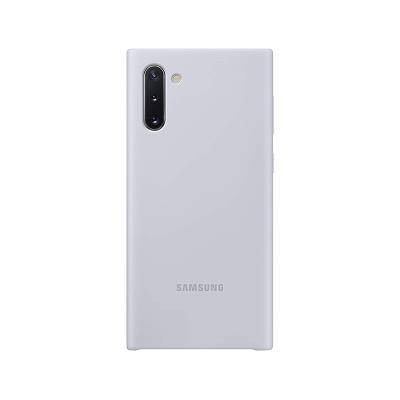 SAMSUNG original silikonski ovitek EF-PN970TSE za SAMSUNG Galaxy Note 10 N970 - srebrn