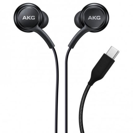 SAMSUNG original SLUŠALKE AKG EO-IC100BBE Type C vtič za SAMSUNG Galaxy Note 10 Plus N975 / Note 10 N970 črne