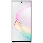 SAMSUNG original usnjen ovitek EF-VN970LWE za SAMSUNG Galaxy Note 10 N970 - zaščita zadnjega dela bel