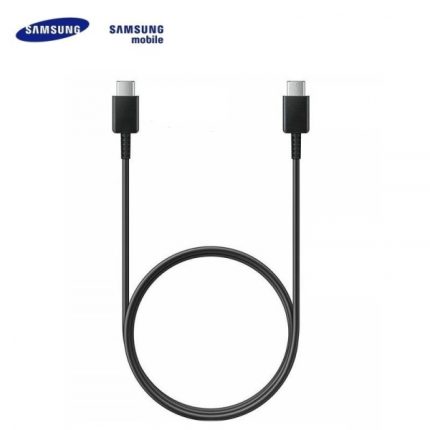 Samsung podatkovni kabel EF-DG977BBE Super Fast Charge Type C na Type C 1m - črn