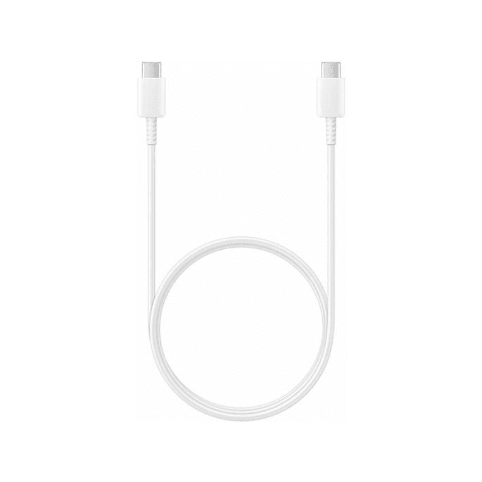 Samsung podatkovni kabel EF-DN980BWE Super Fast Charge 25W Type C na Type C - bel (bulk)