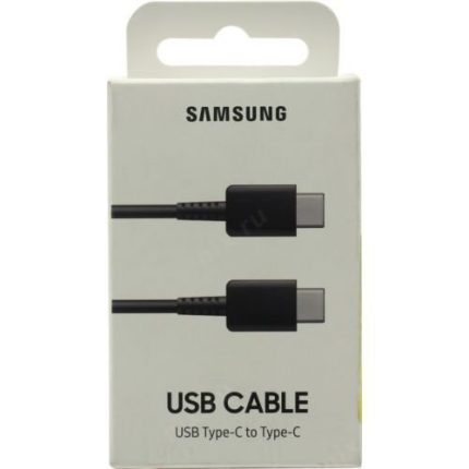 SAMSUNG podatkovni kabel EP-DA705BBE 25W Type C - Type C črn 1 m