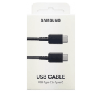 SAMSUNG podatkovni kabel EP-DA705BBE 25W Type C - Type C črn 1 m