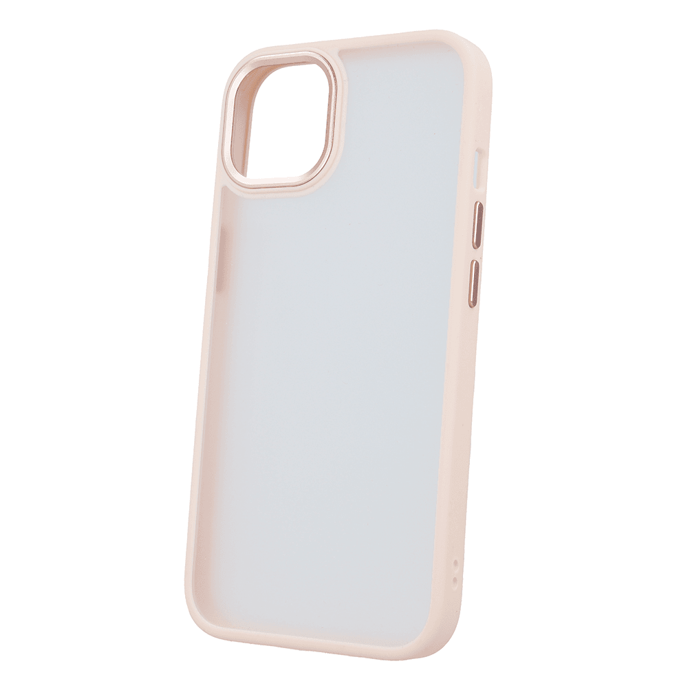 Satin silikonski ovitek za iPhone 7 / 8 / SE 2020 - prozorno roza