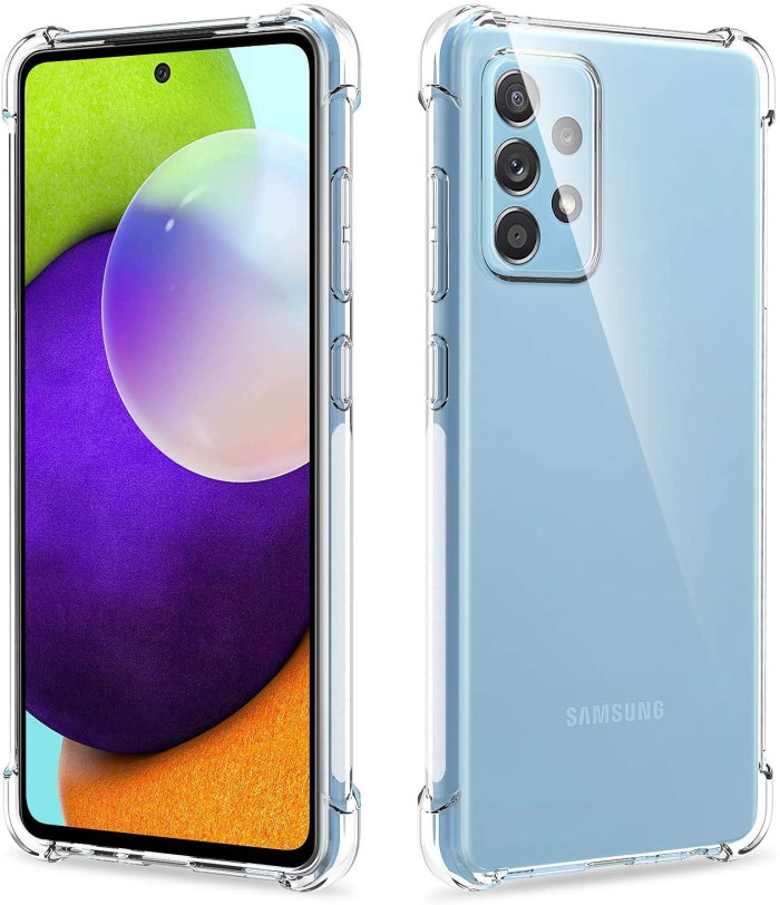 Silikonski ovitek ANTISHOCK za Samsung Galaxy A73 5G - prozoren