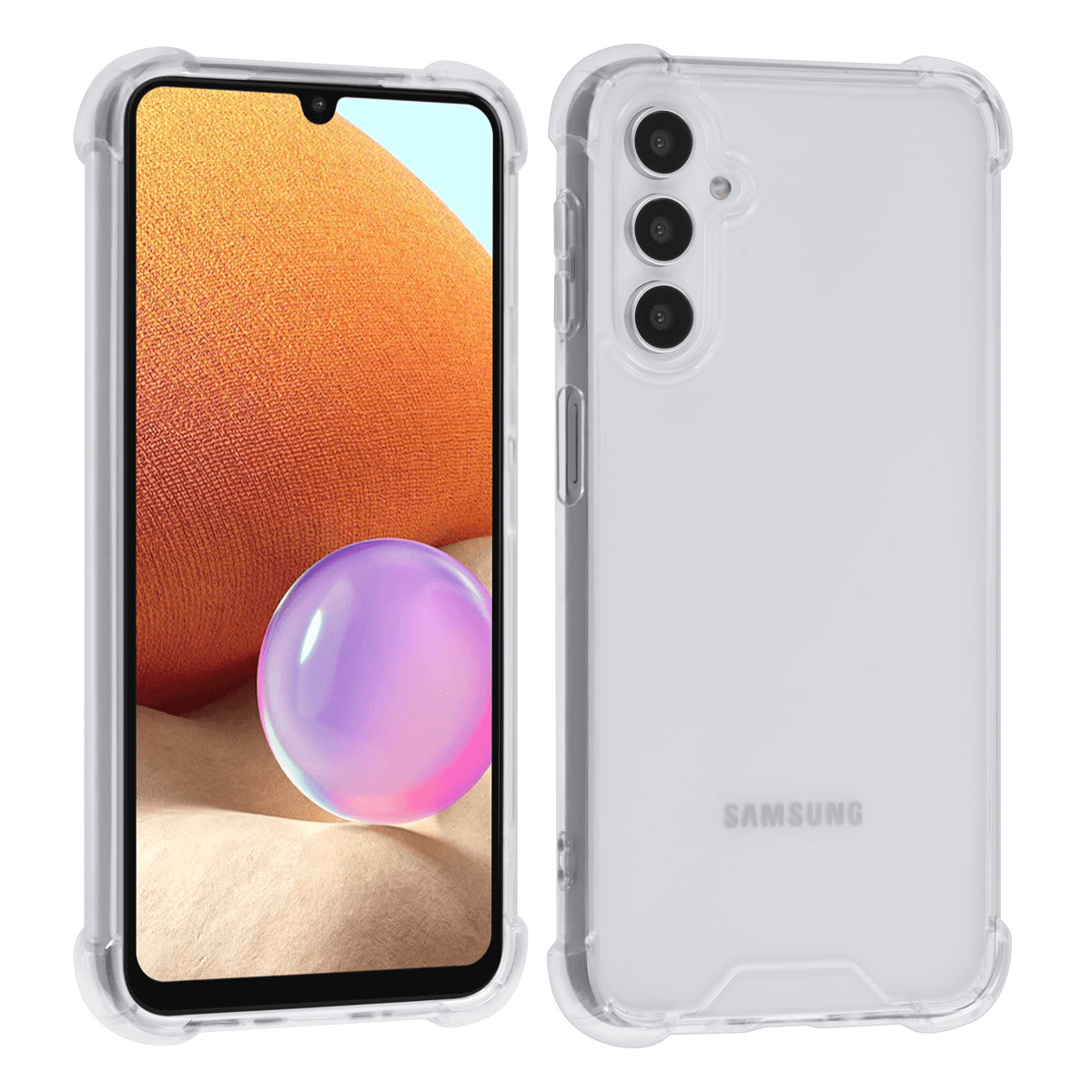 Silikonski ovitek ANTISHOCK za Samsung Galaxy A24 - prozoren