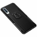 Silikonski ovitek Armor Ring za Samsung Galaxy S20 Plus G985 - črn