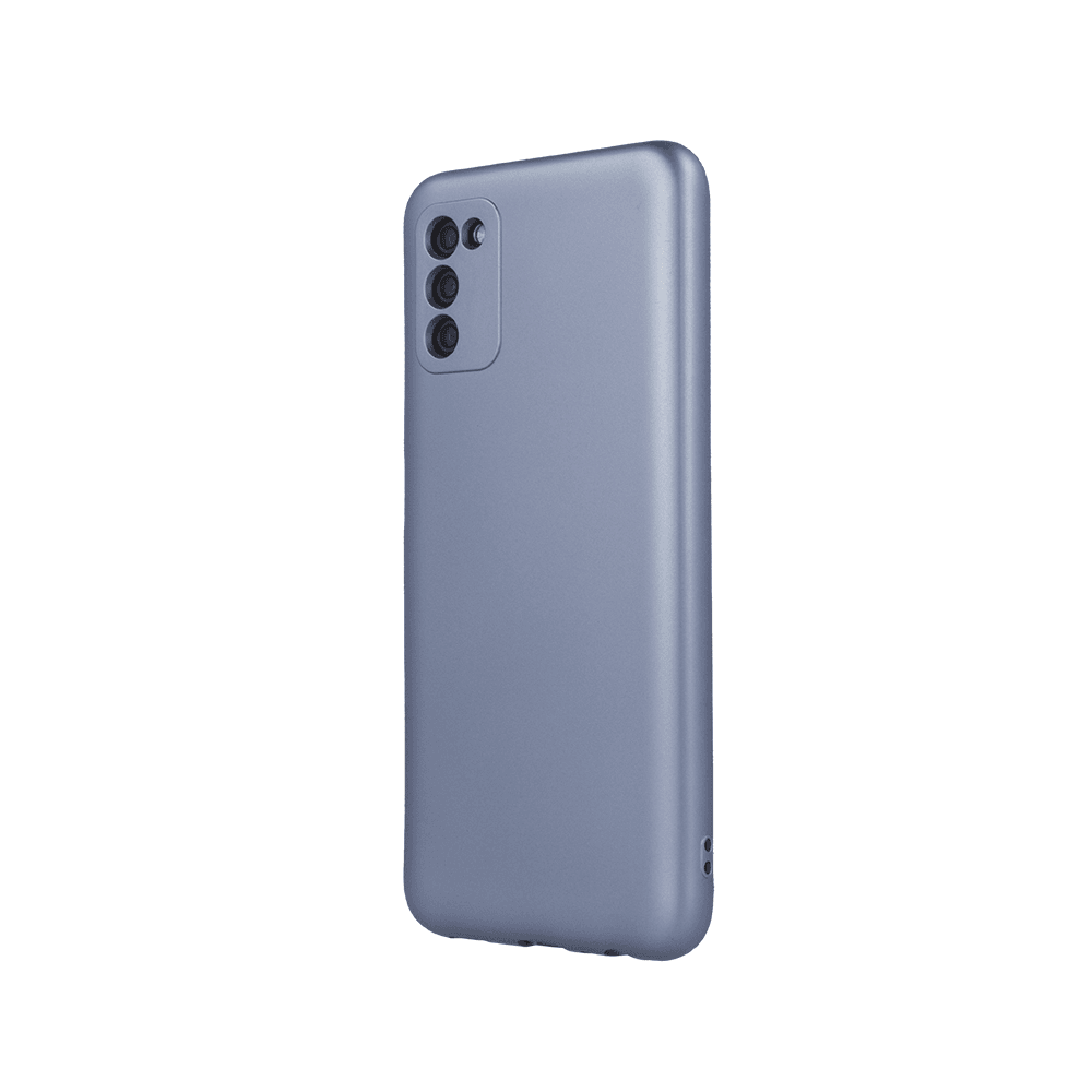 Silikonski ovitek Metalik za Samsung Galaxy A35 - moder