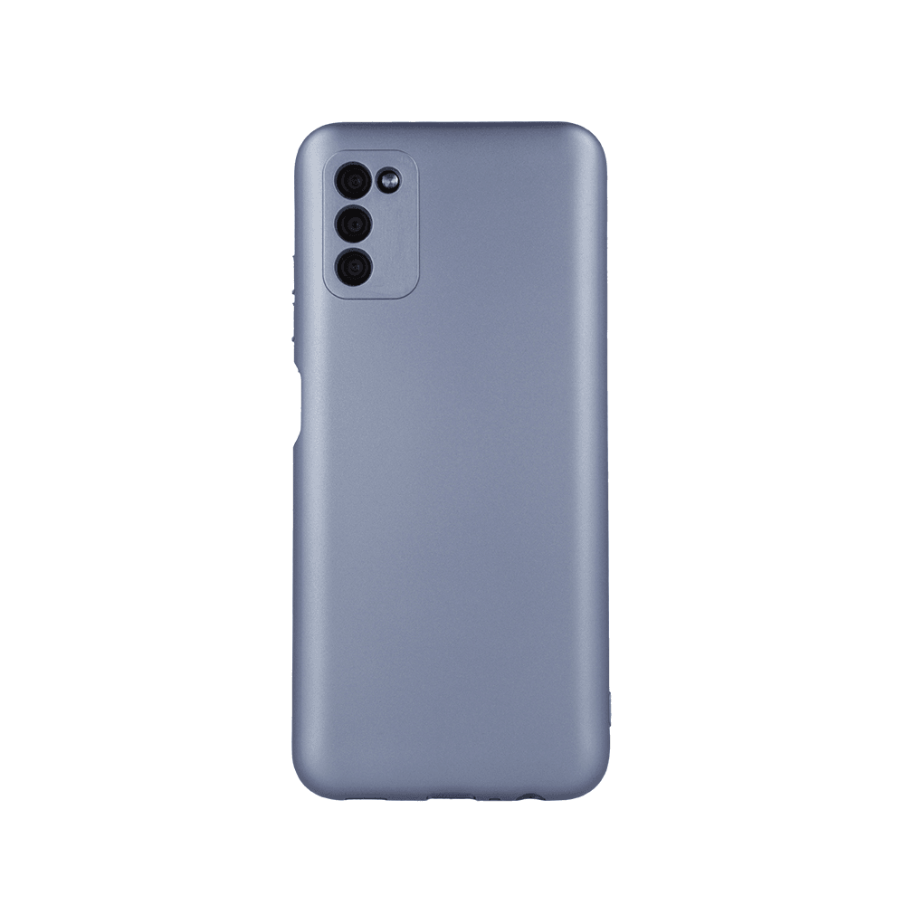 Silikonski ovitek Metalik za Samsung Galaxy A35 - moder