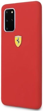 Silikonski ovitek Scuderia Ferrari FESSIHCS67RE za Samsung Galaxy S20 Plus G985 - rdeč