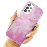 Silikonski ovitek SPRINKLES za Samsung Galaxy A33 5G A336 - roza