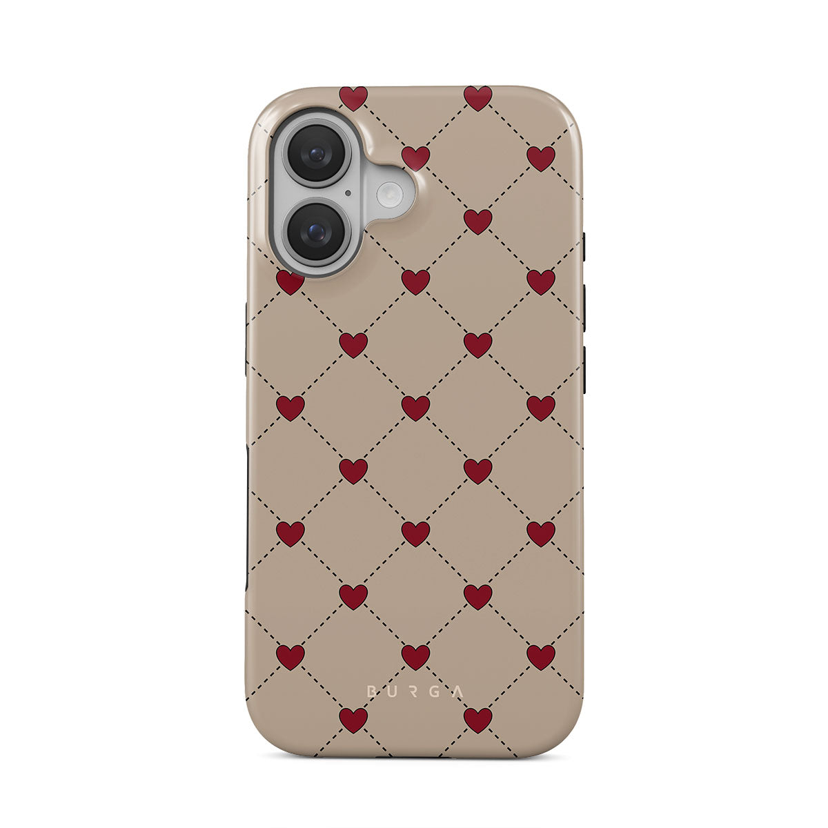 Silikonski ovitek Tough - BURGA - Love Letter - iPhone 16 Case