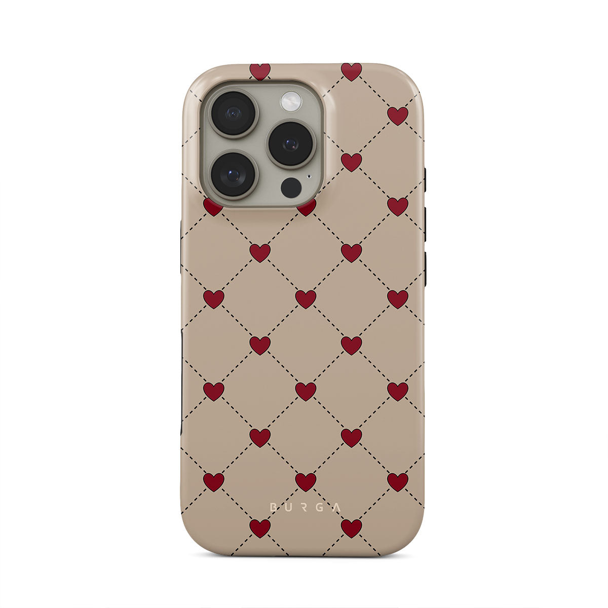 Silikonski ovitek Tough - BURGA - Love Letter - iPhone 16 Pro Case