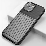 Silikonski ovitek Thunder Armor za iPhone 13 Mini - črn