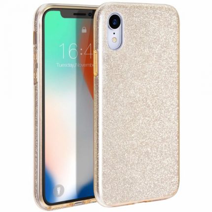 Silikonski ovitek z bleščicami Bling za Samsung Galaxy A42 5G A426 - zlat