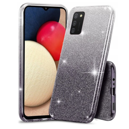 Silikonski ovitek z bleščicami Bling 2v1 za Xiaomi Redmi Note 11 5G - srebrno siv