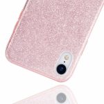 Silikonski ovitek z bleščicami Bling za Huawei P40 Pro pink