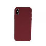 Silikonski ovitek za Huawei P Smart Pro - mat bordo rdeč