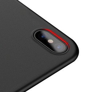 Silikonski ovitek za Huawei P20 Lite - mat črn