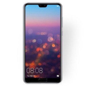 Silikonski ovitek za Huawei P20 - mat prozoren