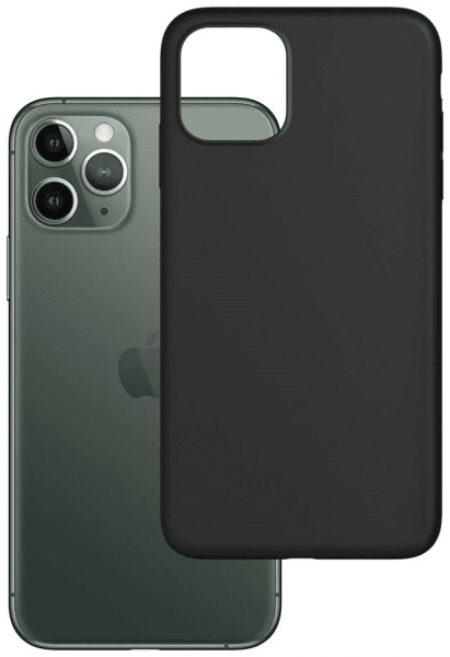 Silikonski ovitek za iPhone 13 Mini - mat črn