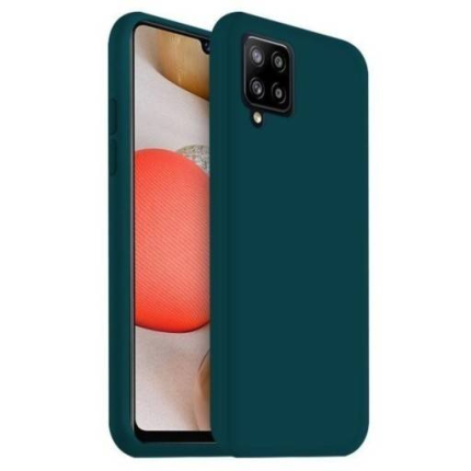 Silikonski ovitek za iPhone 13 Pro Max - mat temno zelen