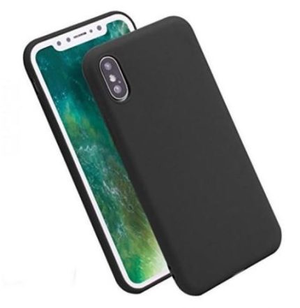 Silikonski ovitek za iPhone XR - mat črn