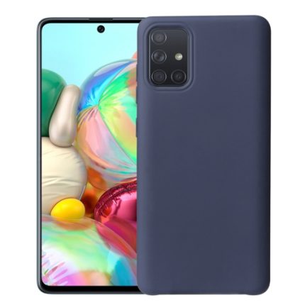 Silikonski ovitek za Realme 8 - mat moder