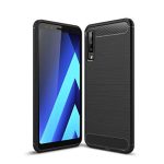 Silikonski ovitek za Samsung Galaxy A20e A202 - mat carbon črn