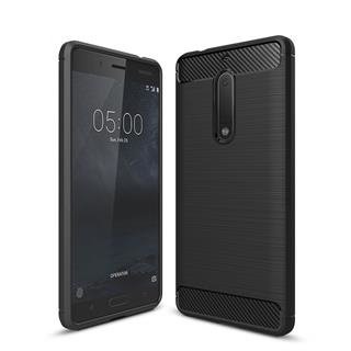 Silikonski ovitek za Samsung Galaxy A9 2018 A920 - mat carbon črn