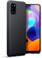 Silikonski ovitek za Samsung Galaxy A31 A315 - mat črn