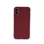 Silikonski ovitek za Samsung Galaxy A51 A515 - mat bordo rdeč