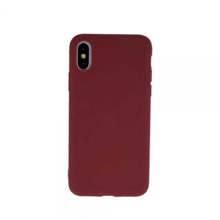 Silikonski ovitek za Samsung Galaxy A52 A525 / Samsung Galaxy A52s A528 - mat bordo rdeč