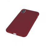 Silikonski ovitek za Samsung Galaxy A52 A525 / Samsung Galaxy A52s A528 - mat bordo rdeč