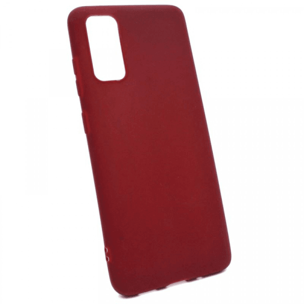 Silikonski ovitek za Xiaomi 12T / Xiaomi 12T Pro - mat bordo rdeč